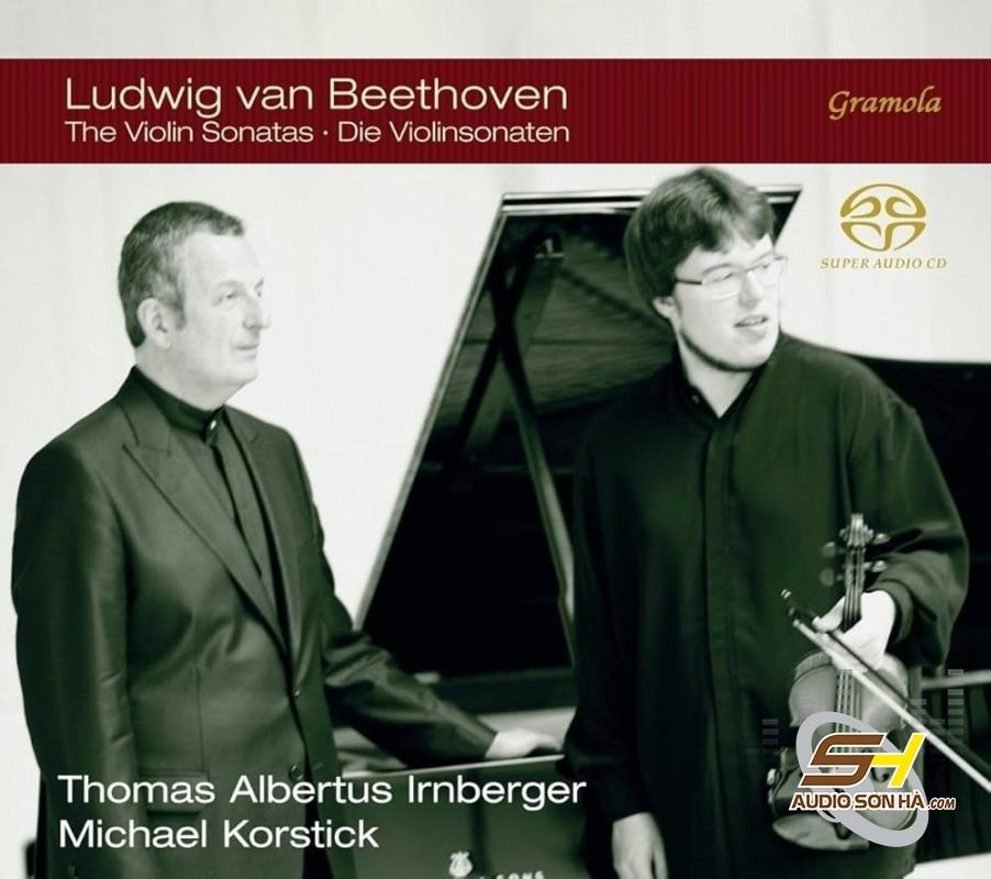 Đĩa SACD Ludwig van Beethoven: The Violin Sonatas  ( Bộ 4 Đĩa )