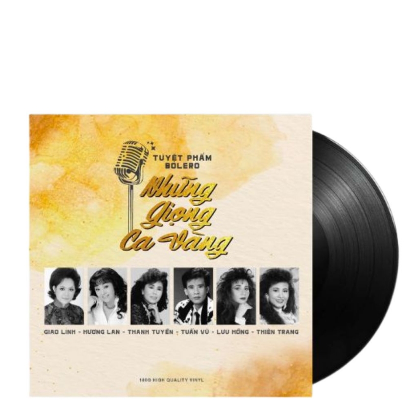 Đĩa LP Tuyệt phẩm Bolero - những giọng ca vàng