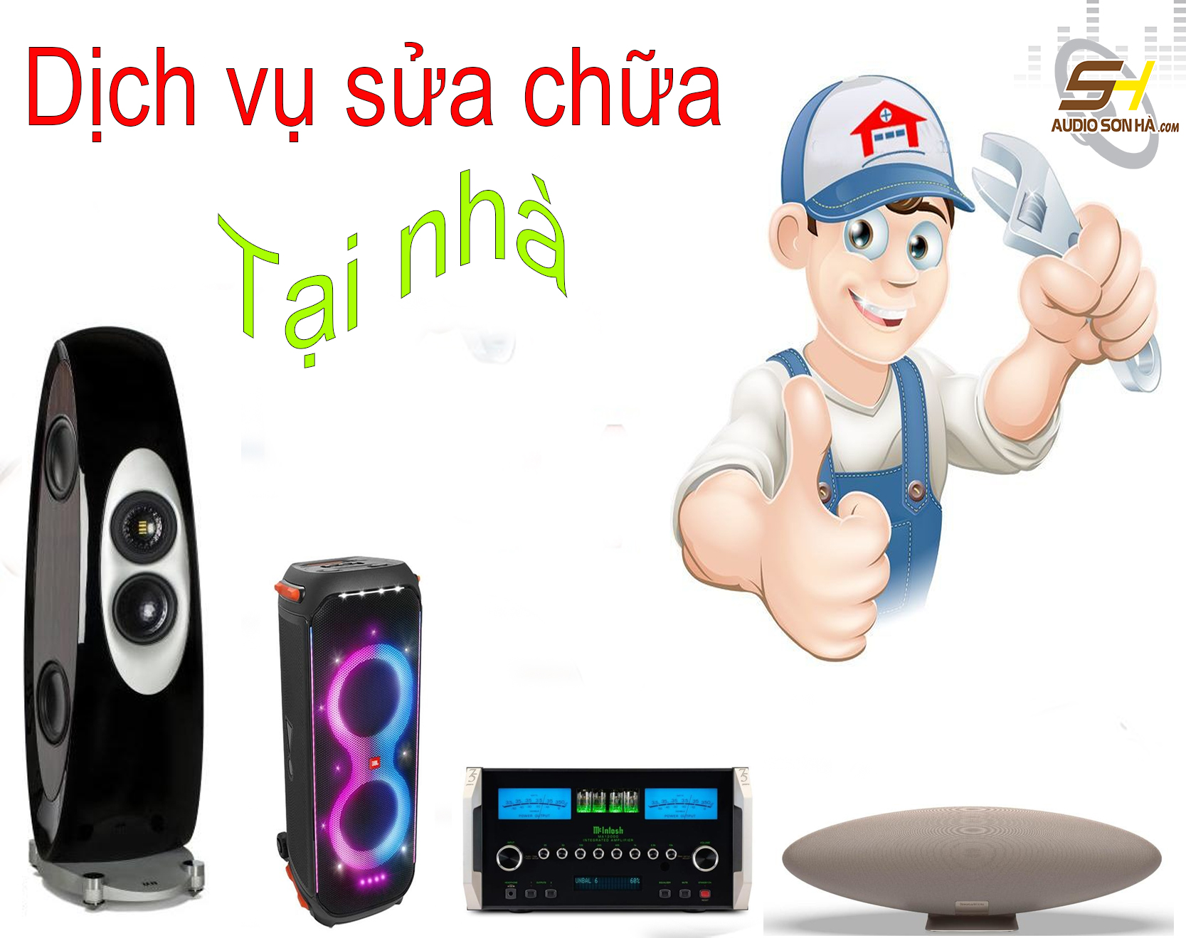 Bảo trì, sửa chữa thiết bị / Vệ sinh hệ nâng cấp tại nhà 