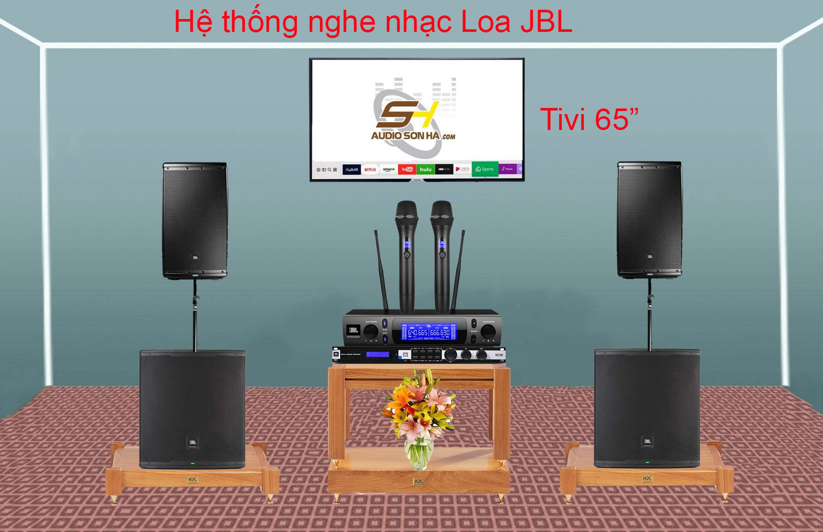 Hệ thống nghe nhạc Loa JBL