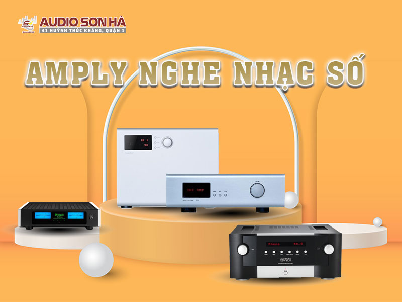 Amply nghe nhạc số 