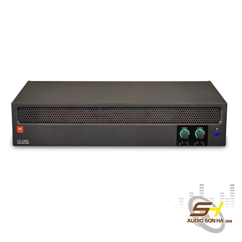 Ampli JBL CSA 2300Z -Bộ khuếch đại âm thanh, công suất đầu ra 2 X 300W, tích hợp 70V và 100V