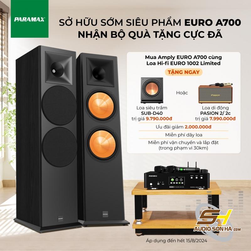 COMBO LOA PARAMAX EURO 1002 LIMITED + AMPLY EURO 700