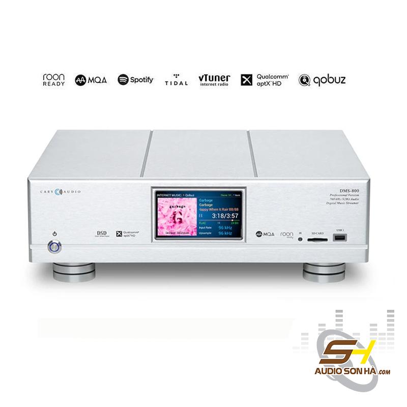 Cary Audio DMS-800 Network Audio /DMS-800 PV có tổng cộng 8 chip DAC AK4499EQ/Với cấu trúc dual-mono