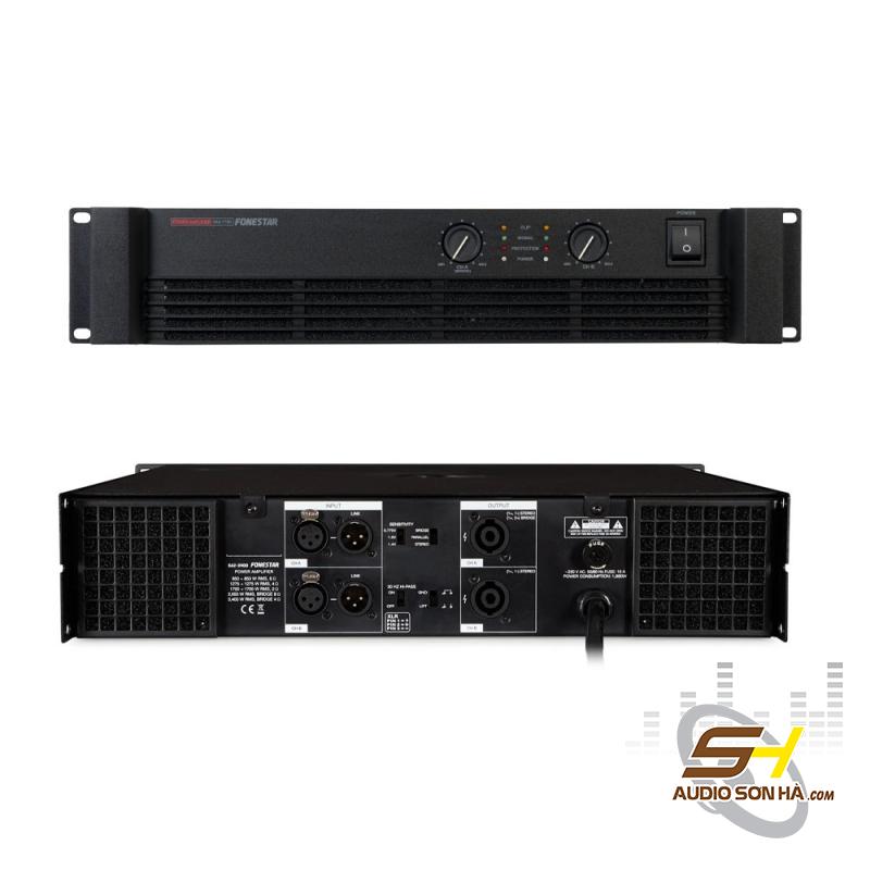 Power amplifiers Stereo OHM SA2-3400/ 2 x 1700W 2 kênh