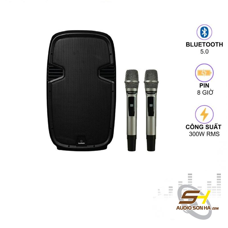 Loa karaoke Sumico On The Go 12 / Tặng 2 micro 