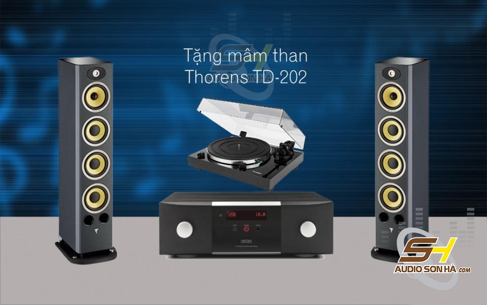 Hệ thống nghe nhạc Focal 936 K2& Mark Levinson No5802, Tặng 