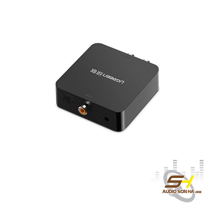 Bộ chuyển Digital - Analog (quang + Coaxial to RCA) Ugreen 30523