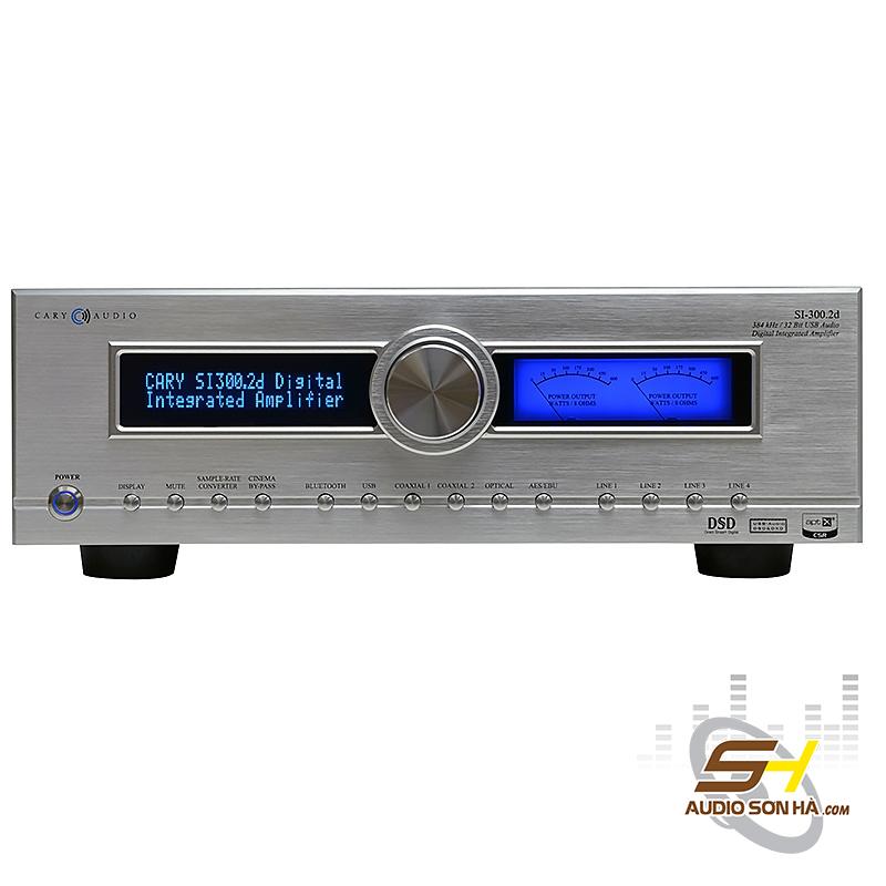 Amply  Cary Audio SI-300.2D .Bluetooth CSR Bluetooth v 4.0 , 2 x 300W RMS trong 8 Ω