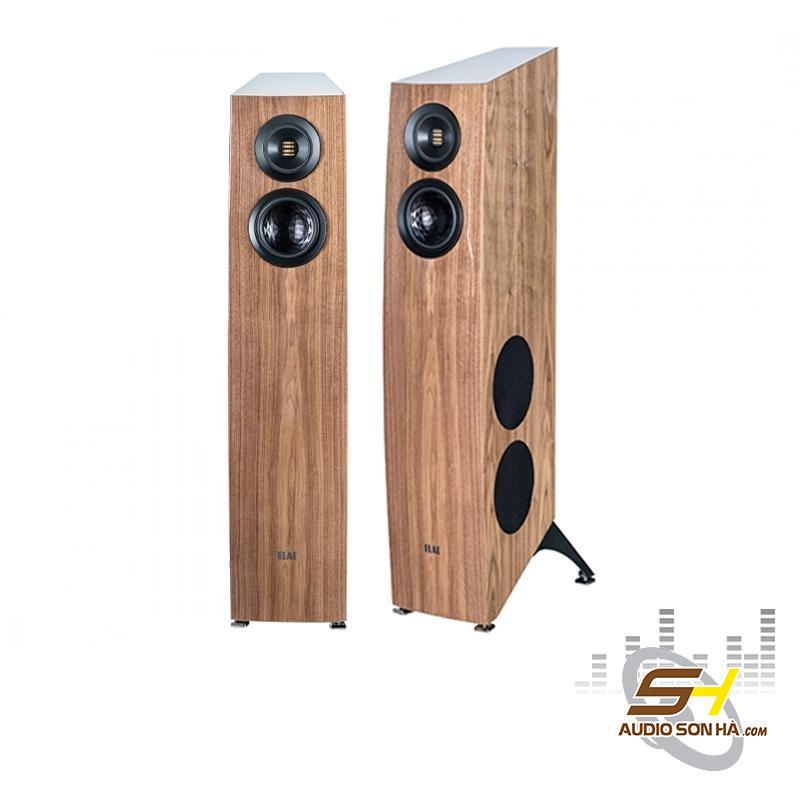 Loa Elac Concentro CFS509.2 , Công nghệ  tweeter Jet 6c đồng trục . Độ nhạy 88 dB, 4 Đường tiếng