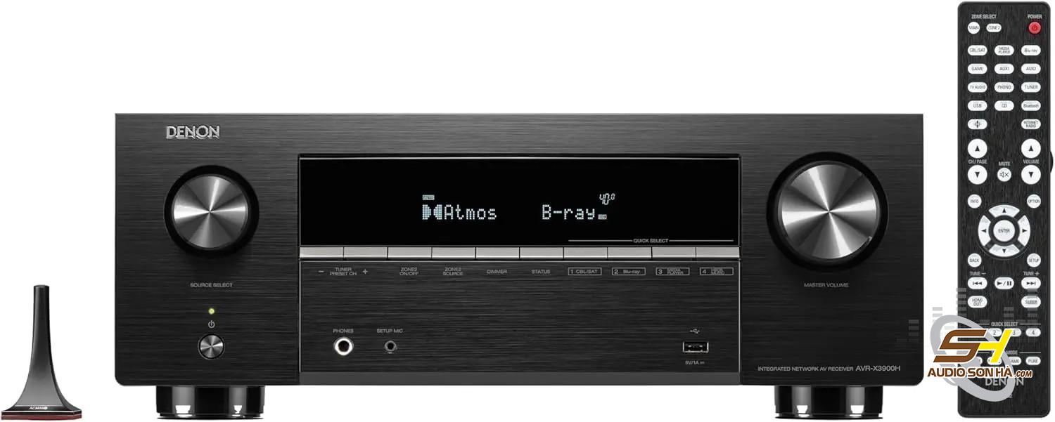 Ampli Denon AVR-X3900H ( 9.4 Kênh )