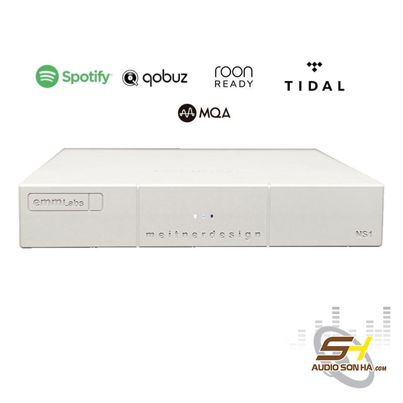 EMMLabs NS1 Streamer / Đầu phát nhac số , Hỗ trợ phát lại tệp MQA® và DSD