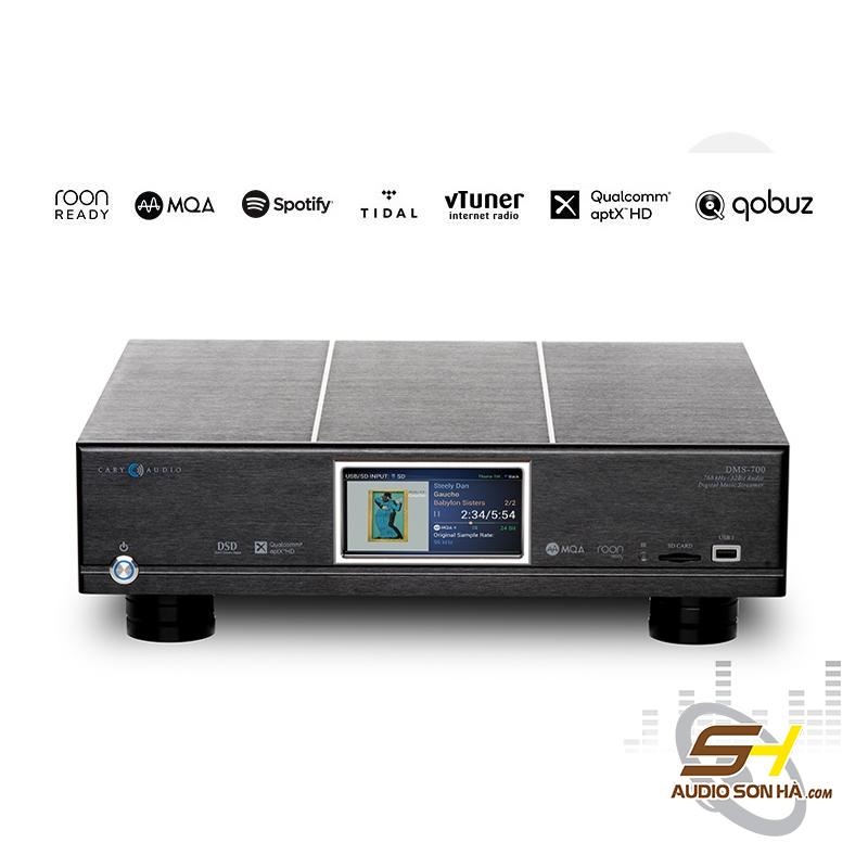Cary Audio DMS-700 Network Audio Player,  DMS-700 sử dụng chip flash AKM, AK4499EQ