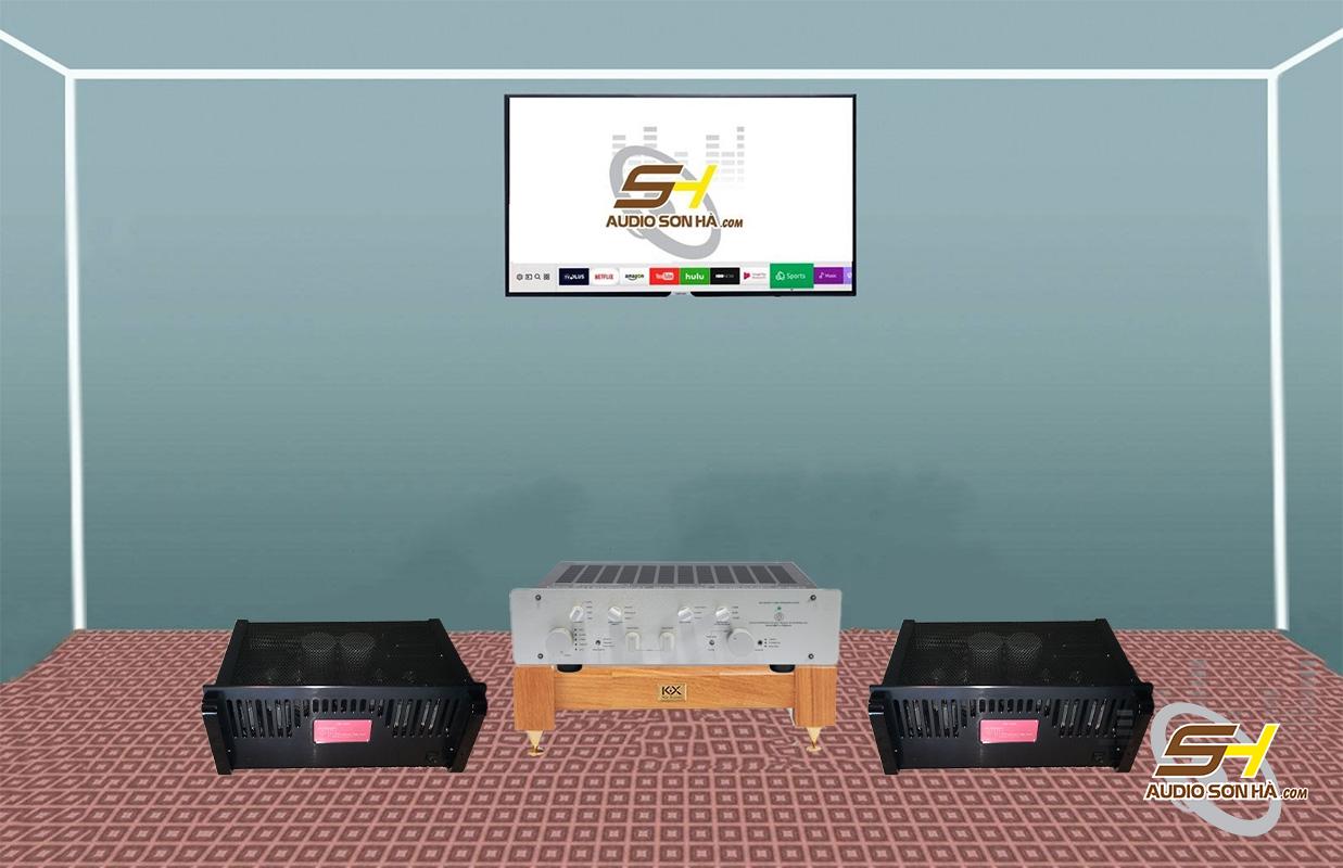 Power Monoblock VTL MB 225 + Counterpoint SA-5000 Stereo Tube Preamplifier