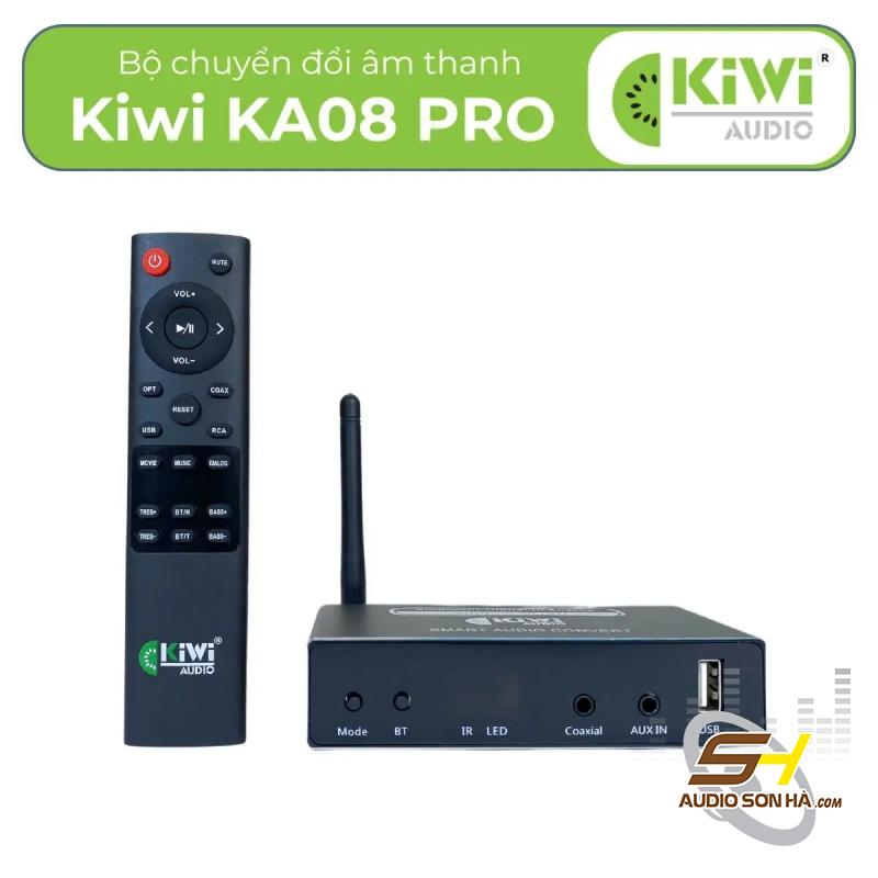 Bộ chuyển đổi âm thanh từ Digital sang Analog Kiwi KA08 Pro , Có  Bluetooth