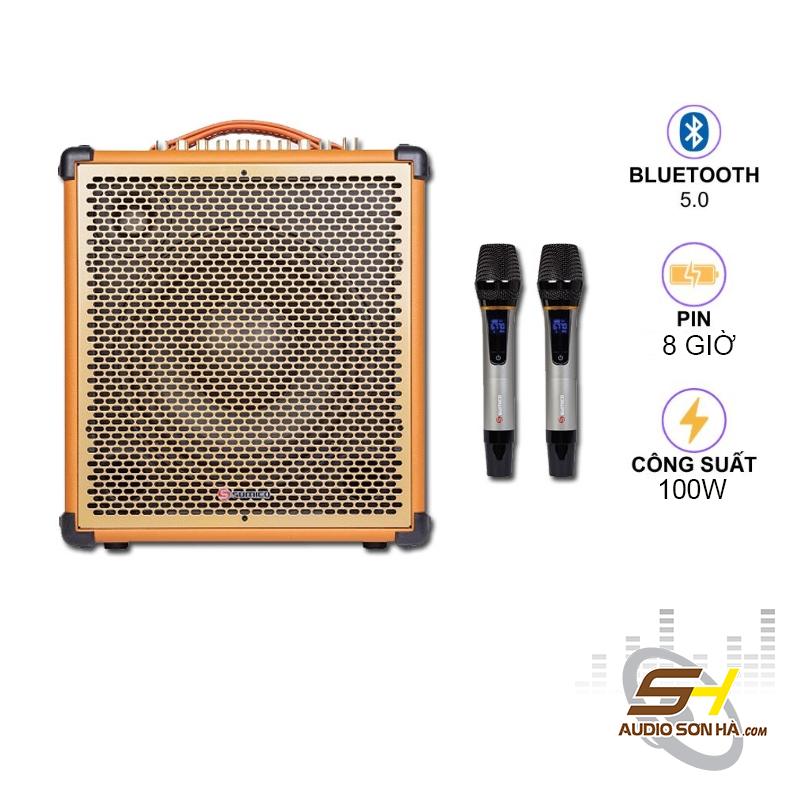 Loa karaoke Sumico MSP10 /  Tặng 2 micro 