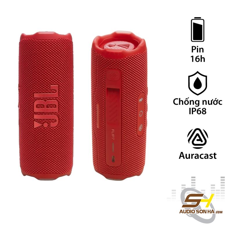 Loa JBL FLIP 7 , Pin 16 Giờ, Chống Nước IP68, Bluetooth 5.4, Auracast