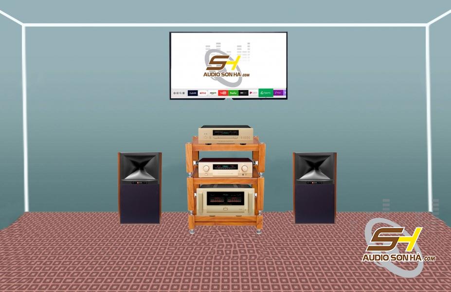 Hệ thống nghe nhạc Loa JBL 4349 Studio Monitor & Power Accuphase A-75