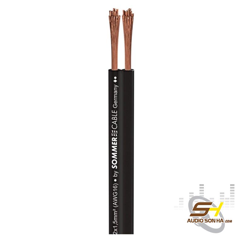 Dây Loa Âm Tường Sommer SC-Nyfaz 2 x 1.5mm² OFC – Cáp Lắp Đặt Chuyên Dụng 