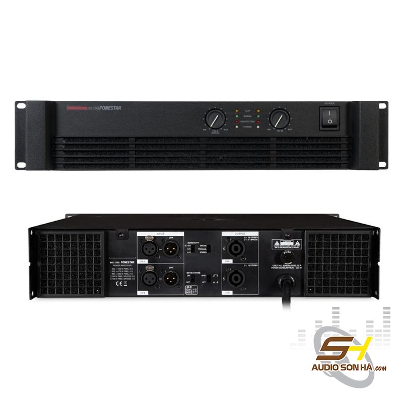 Power amplifiers Stereo OHM Stereo SA2-1750/ 2 x 880W 2 kênh