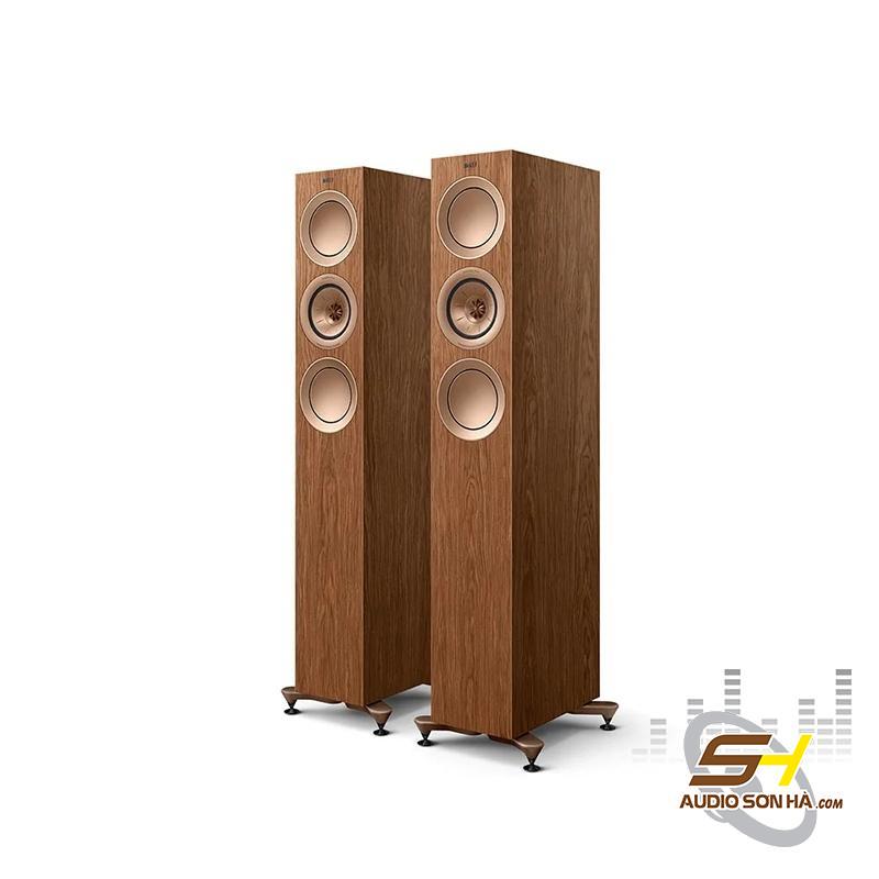 Loa Kef R5 Meta ,Thiết kế: loa ba đường tiếng,Độ nhạy:  87dB