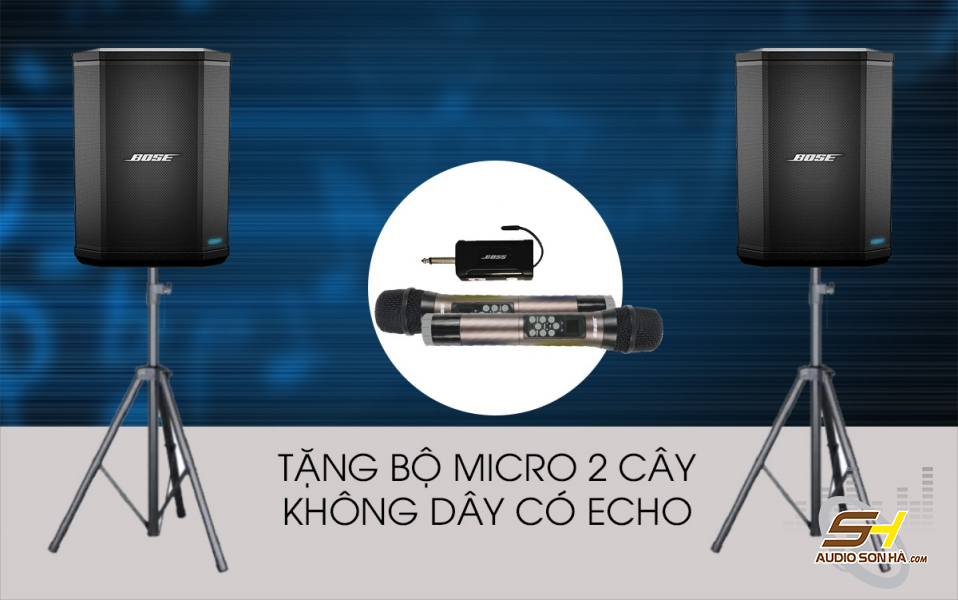 Bộ Karaoke di động Bose S1 Pro