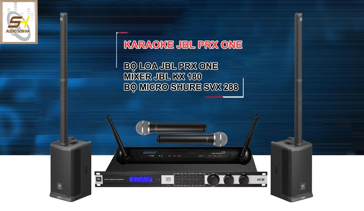 Bộ Karaoke di động JBL PRX ONE