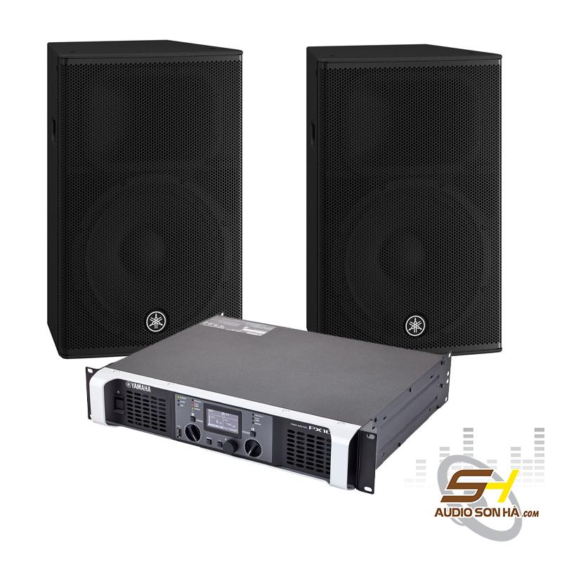 Bộ Karaoke YAMAHA CHR15 + PX10 / TẶNG Vang số JBL KX180A