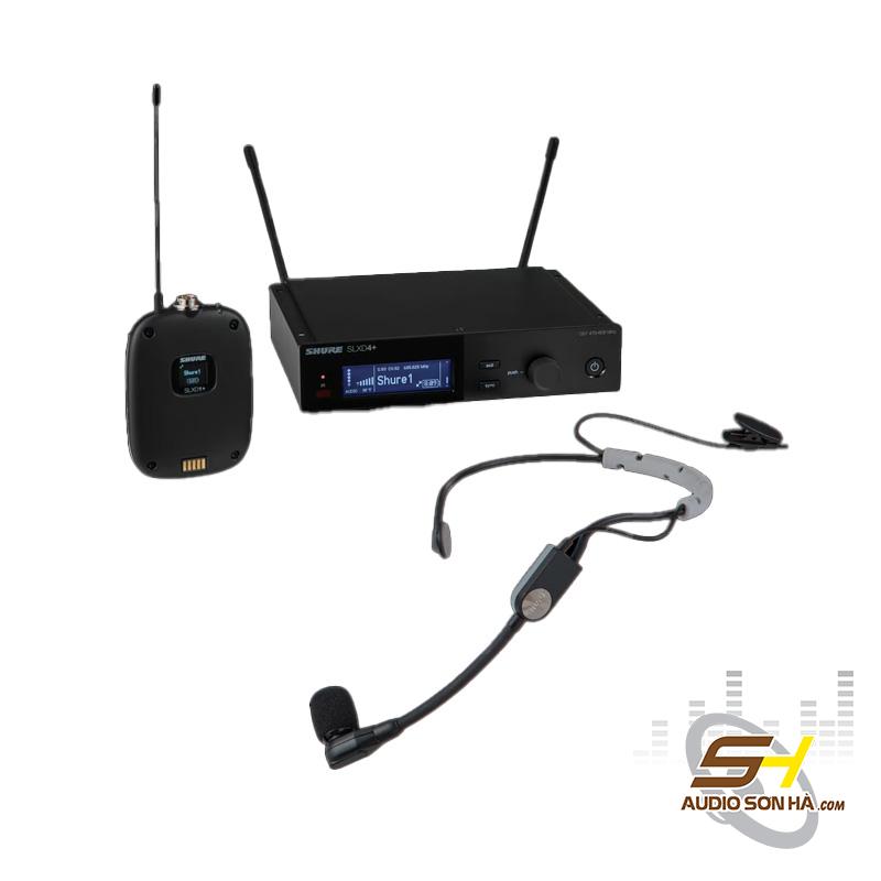 Bộ micro không dây với micro Headset SHURE SLXD14/SM35