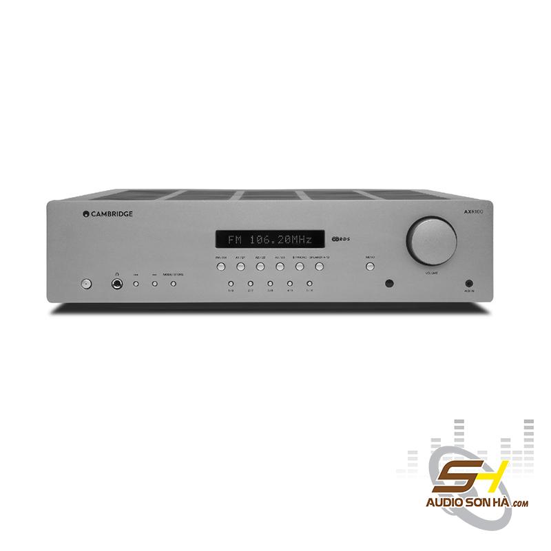  Cambridge Audio Amply Tích Hợp/ FM-AM Stereo Receiver AXR100 Grey (100Wx2)
