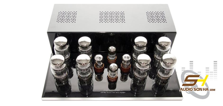 Power đèn Cary Audio CAD 120S MKII ,Công suất đầu ra – 120 watt mỗi kênh, ultralinear (Class AB) 