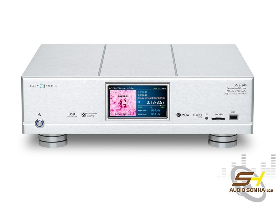 Cary Audio DMS-800 Network Audio /DMS-800 PV có tổng cộng 8 chip DAC AK4499EQ/Với cấu trúc dual-mono
