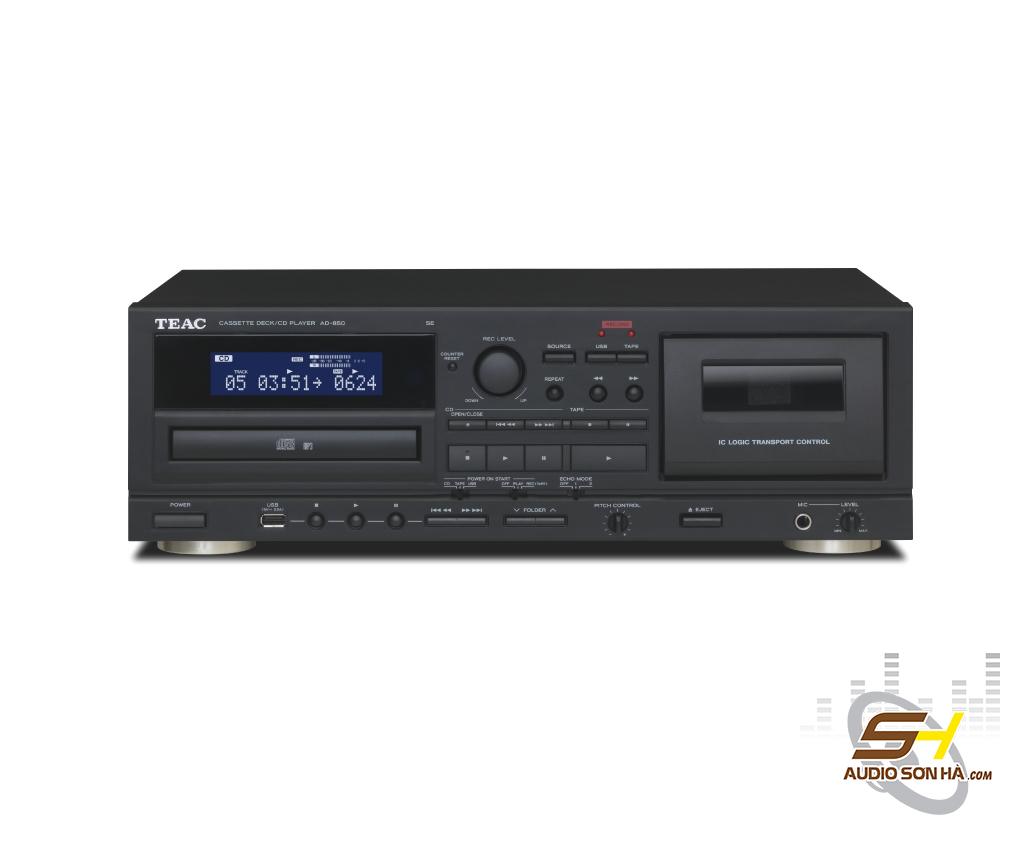 Đầu CD/Cassette TEAC AD-850-SE -  Thu , phát  từ CD sang Cassette