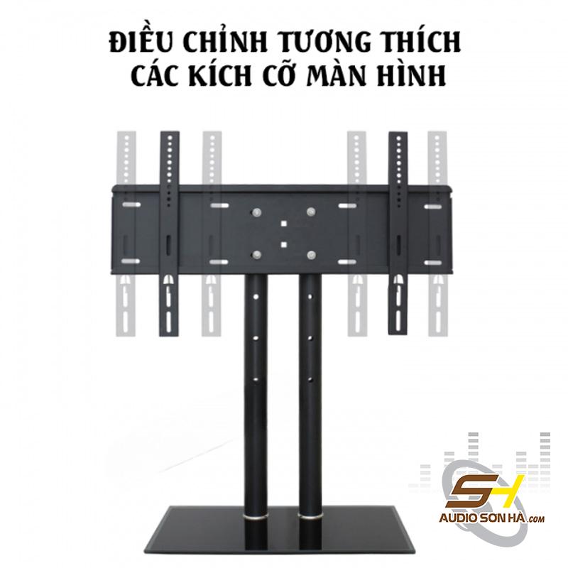 Chân Đế Tivi Đa Năng Kính Cường Lực Egroteck E607 (40