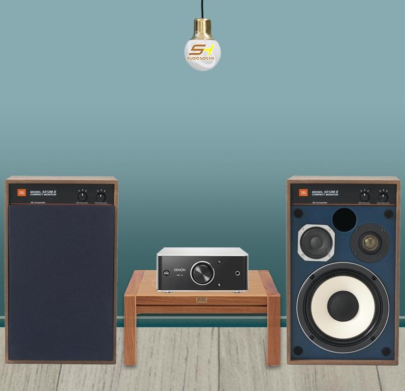 Combo JBL 4312MII Speakers - Denon PMA30