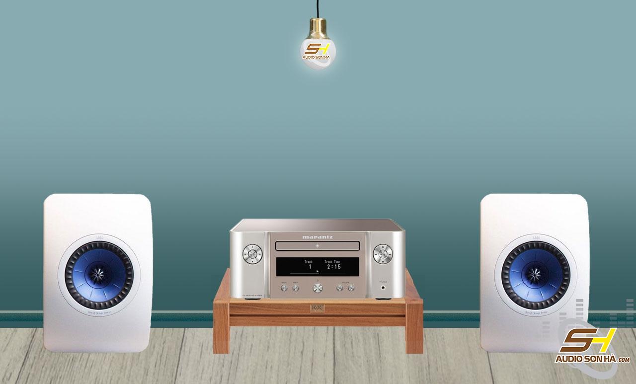 Combo KEF LS50 + Marantz M-CR612