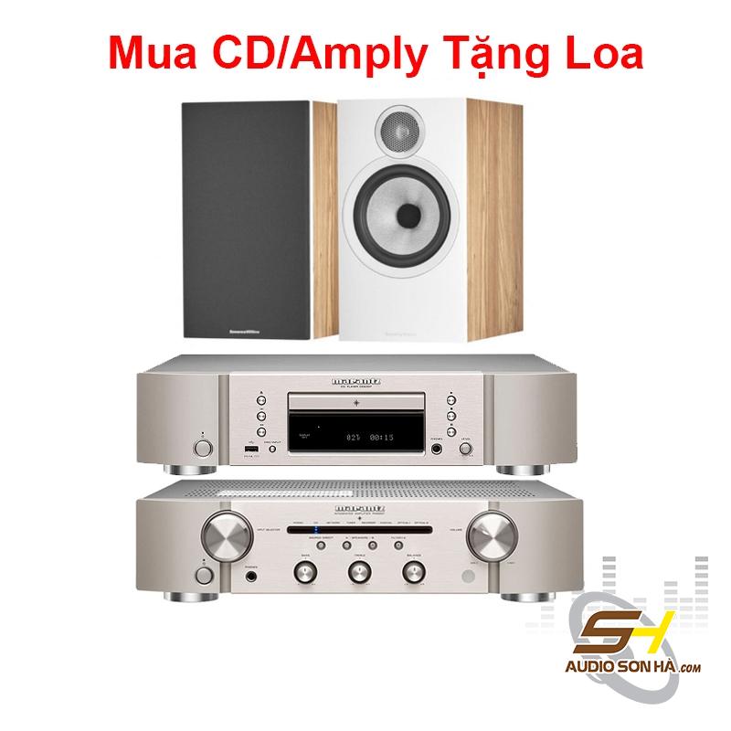 Combo Marantz CD6007 - Amply PM6007 TẶNG LOA