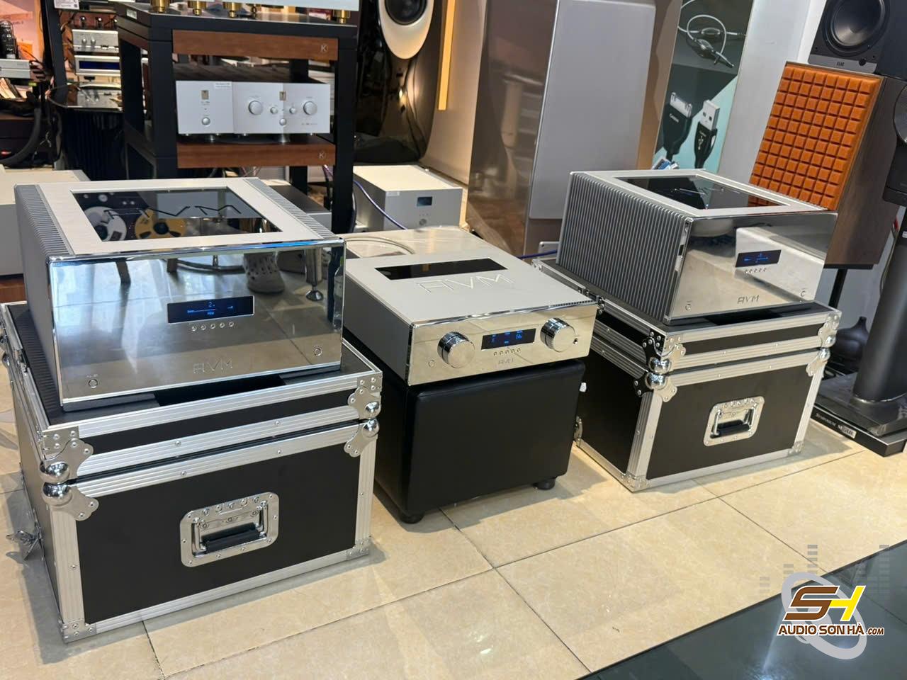 Combo Power Mono MA 8.3 + PrePreamplifier AVM OVATION PA 8.3