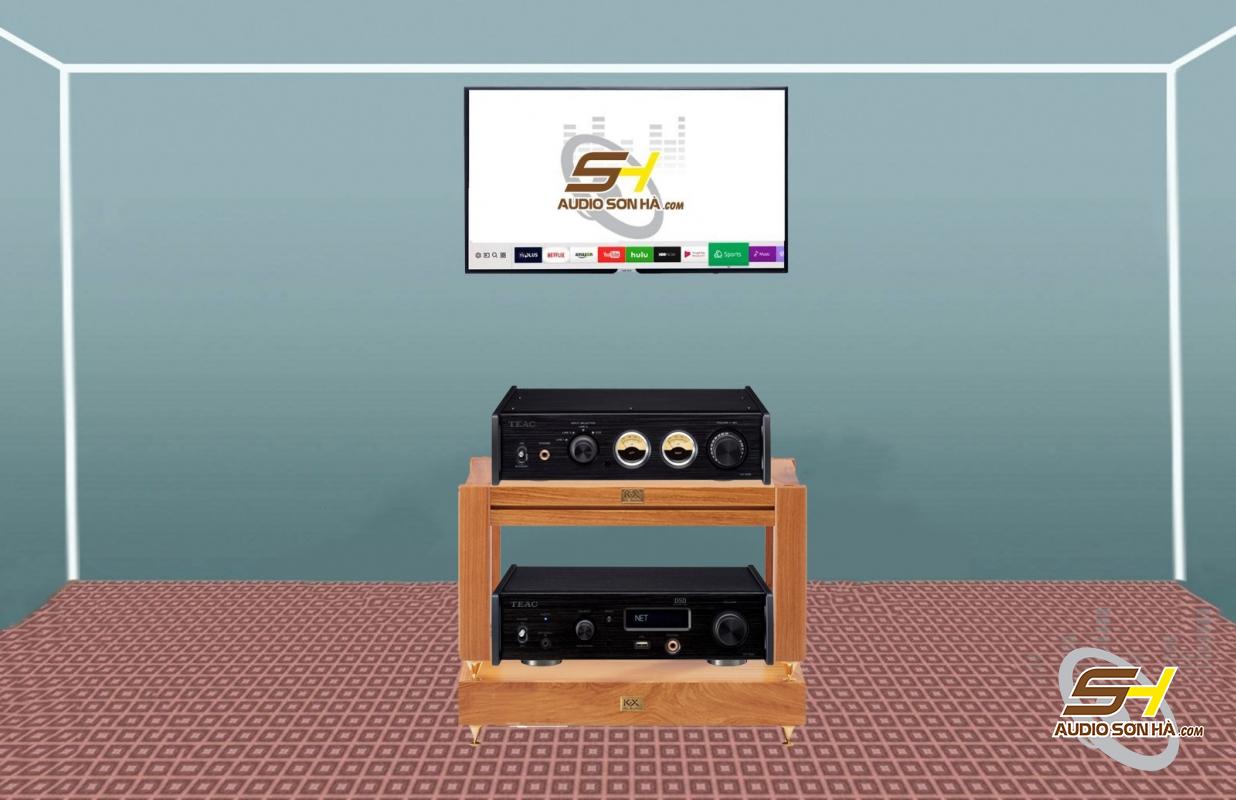 Combo TEAC AX-505 AMPLY +NT-505-X USB DAC Network