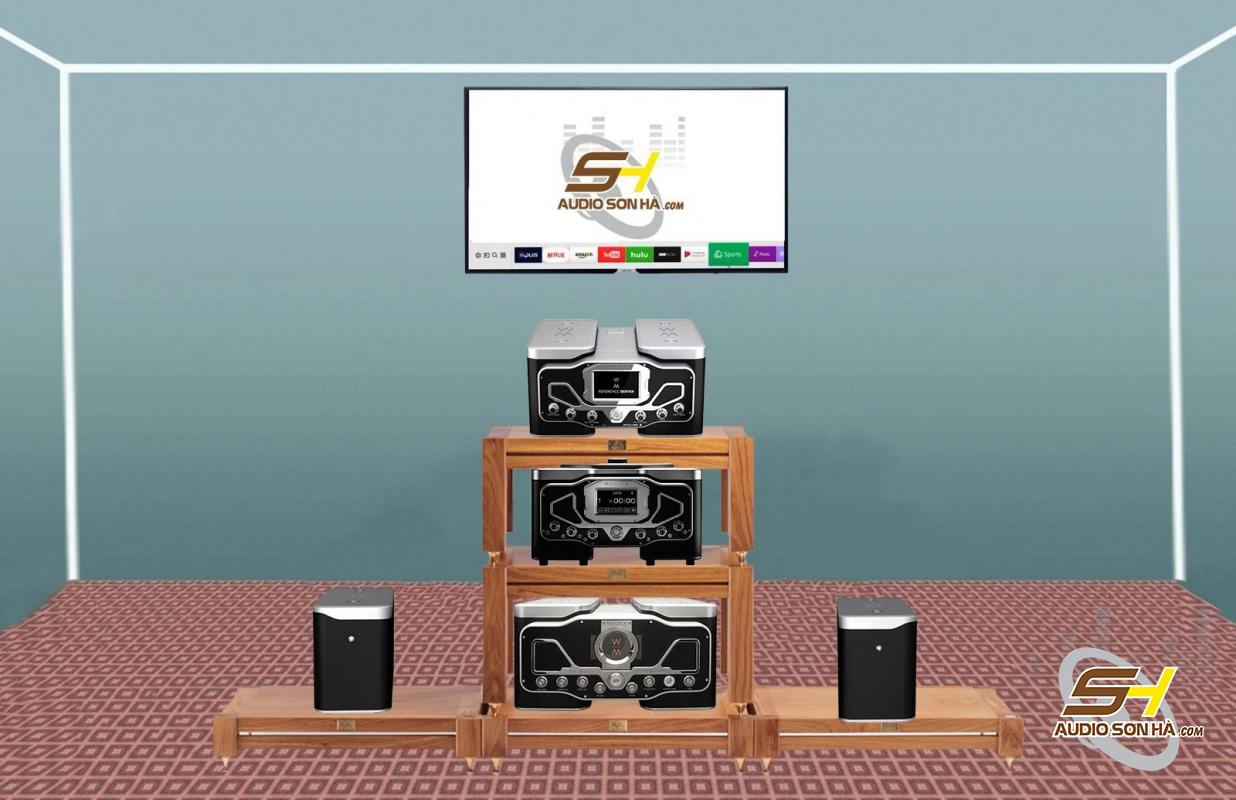 Combo Wadax Atlantis Reference Server + DAC + CD/SACD Transport