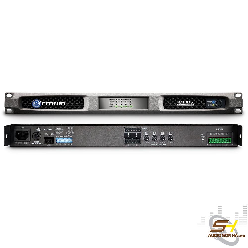 Power Amply Crown CT 475
