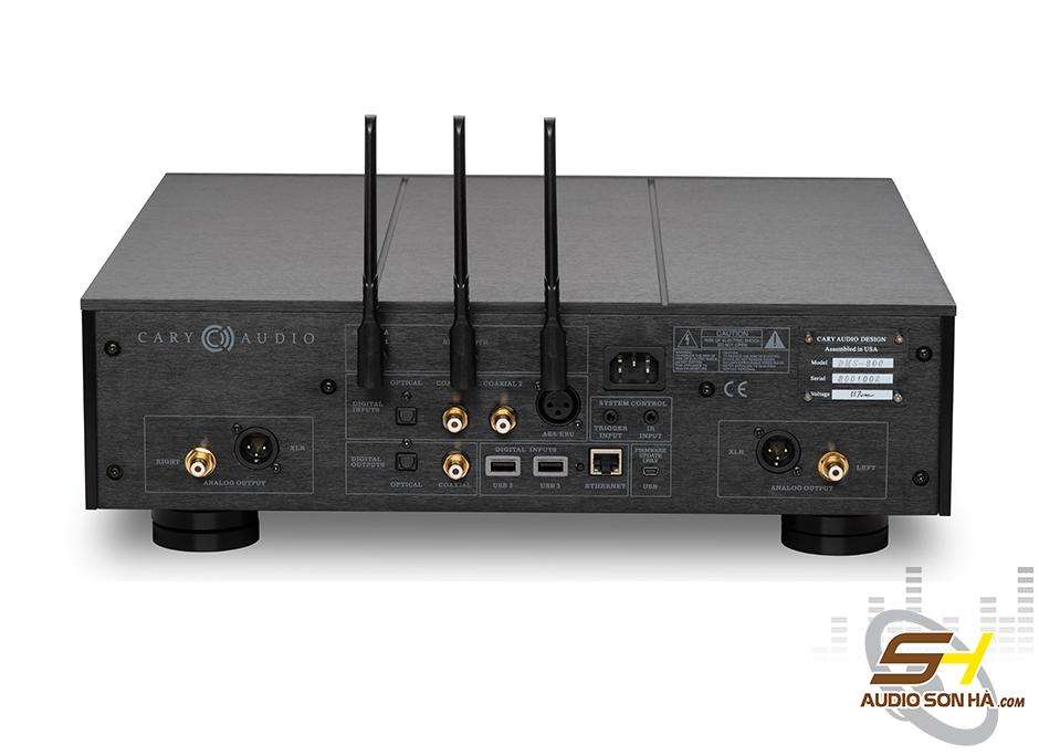 Cary Audio DMS-800 Network Audio /DMS-800 PV có tổng cộng 8 chip DAC AK4499EQ/Với cấu trúc dual-mono