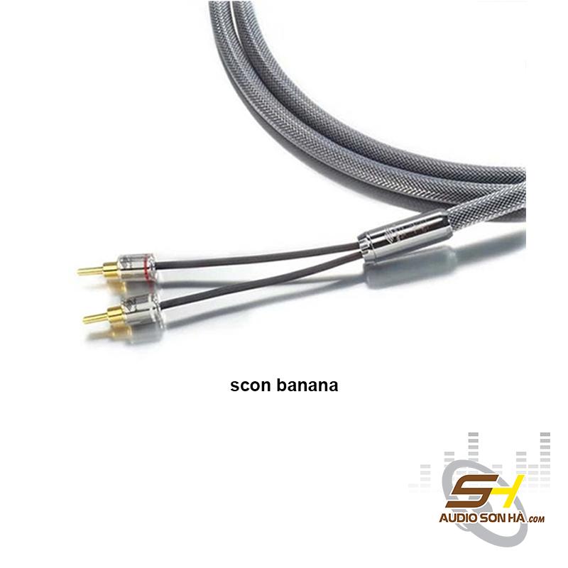 Dây loa Siltech Explorer 90L spade / banana - 2M