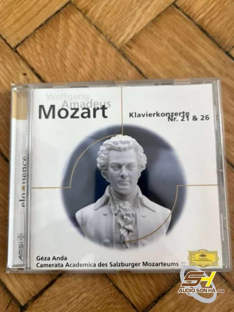 Đĩa CD Mozart Klavierkonzerte 21 & 26