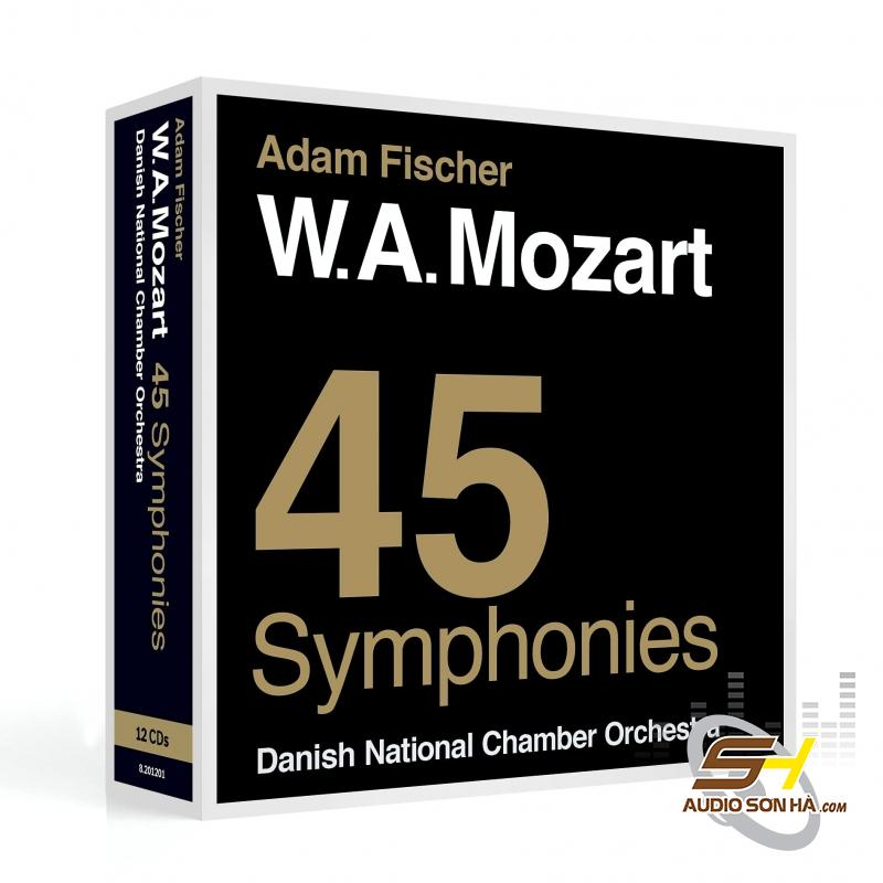 Đĩa CD W.A Mozart 45 Symphonies ( Bộ 12 đĩa ) 