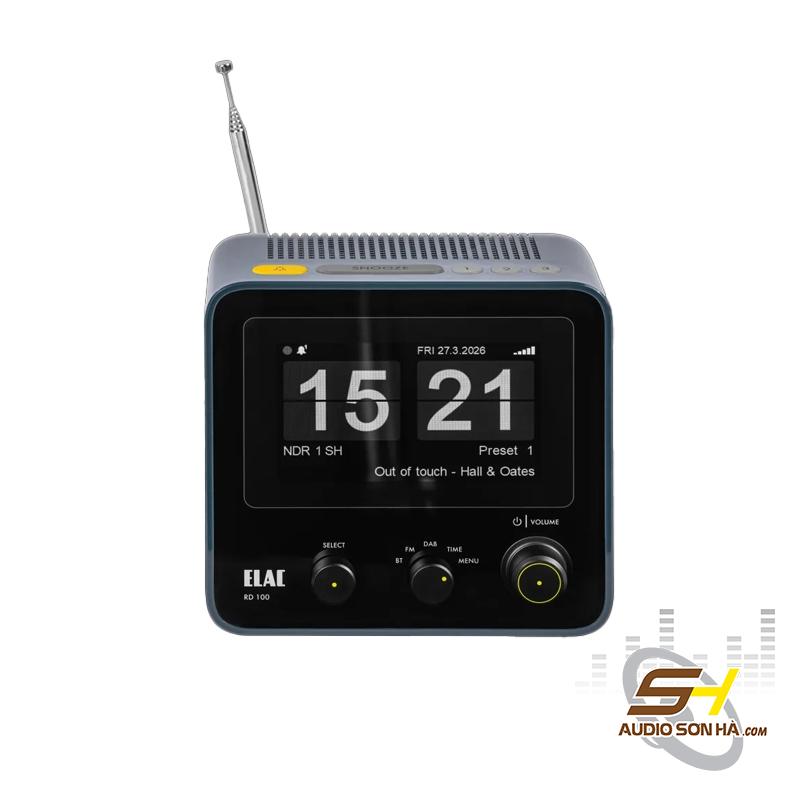 ELAC RD-100 Vintage Clock Radio – Radio Đồng Hồ Flip-Clock