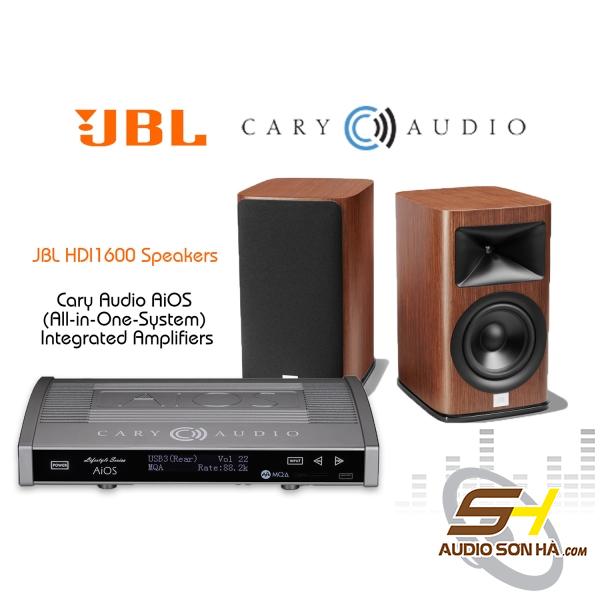 Hệ thống Cary Audio AiOS (All-in-One-System) - JBL HDI1600/ Tặng cặp chân loa 