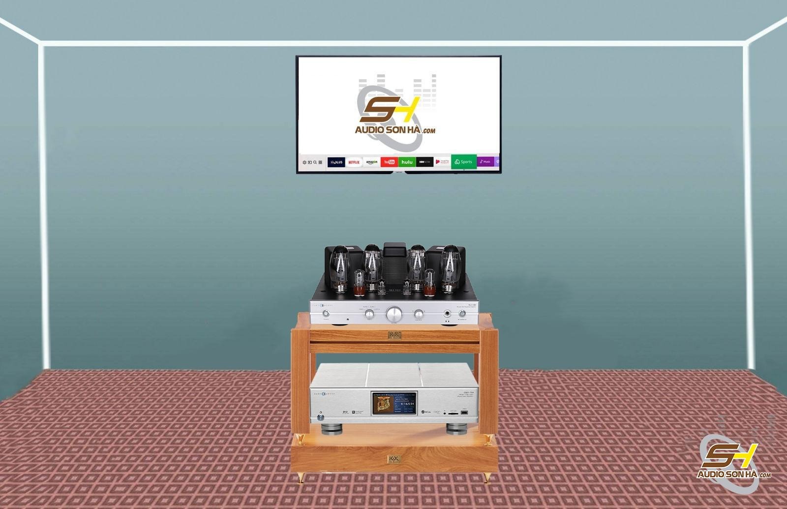 Hệ thống Amply Cary Audio SLI-100 - DMS-700/ AMPLY + NHẠC SỐ