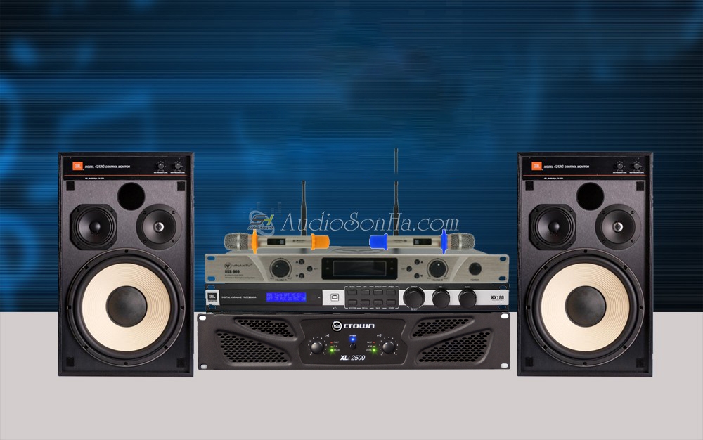 Hệ thống Karaoke Hi End JBL 4312G & Mixer KX-180