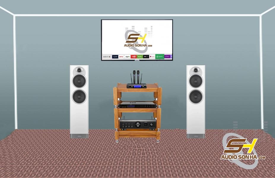 Hệ thống Karaoke và nghe nhạc Loa JAMO S7-27F & Amply Denon PMA 900HNE